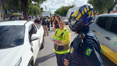 Detran-CE realizou mais de 100 ações educativas durante o Movimento Maio Amarelo