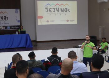 Comissão central organizadora dos JEJUNOs 2023 apresenta regulamento dos jogos