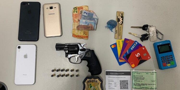 Investigado por roubo contra confeitaria é preso pela PC-CE em posse de arma em Juazeiro do Norte