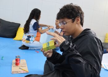 Juazeiro do Norte: Estudantes participam do encerramento do 2º módulo do Projeto Escola do Futuro