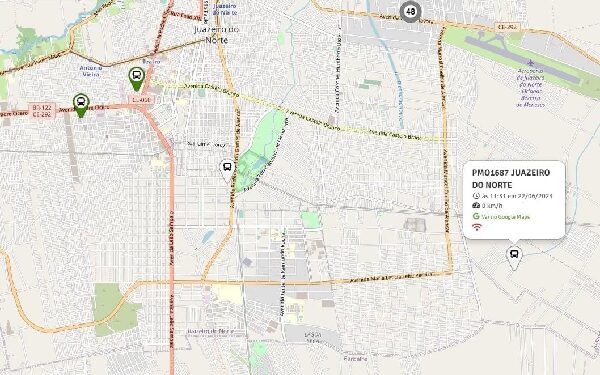 Juazeiro do Norte: Secretaria de Educação realiza monitoramento de transporte escolar através de GPS