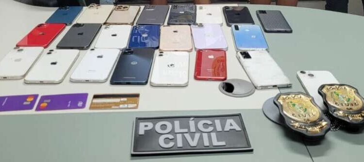 Polícia Civil prende em flagrante grupo criminoso em posse de celulares furtados no Crato