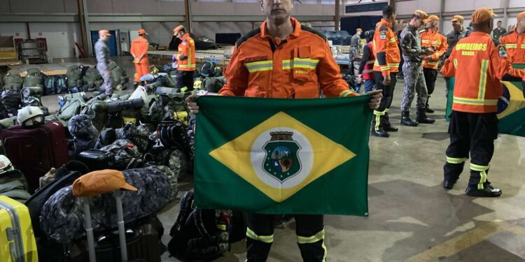 CBMCE atua em missão humanitária para combate aos incêndios florestais no Canadá