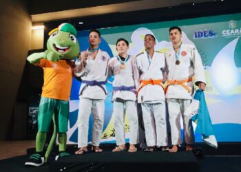 Atletas de Judô do Crato se destacam na Etapa Estadual dos Jogos Escolares