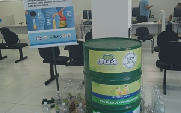 Crato lança primeiro ecoponto de coleta de óleo de cozinha usado