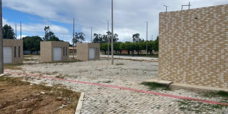 Obras do parque da Cidade de Barbalha chegam a aproximadamente 70% de execução