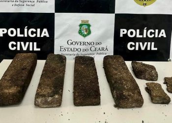Polícia Civil captura dupla em posse de 3 kg de drogas em Barbalha