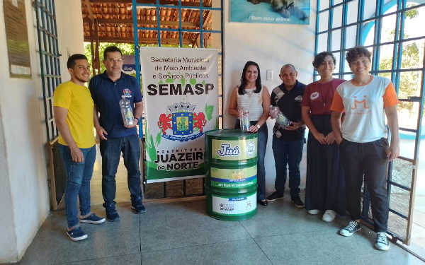 Juazeiro do Norte: Semasp instala ecoponto para recolher óleo inservível