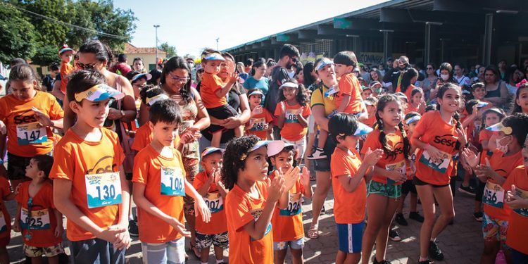Maratoninha Sesc do Crato põe a criançada para se movimentar neste fim de semana