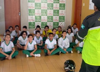 Barbalha: Demutran realiza ação educativa durante a Semana Nacional do Trânsito