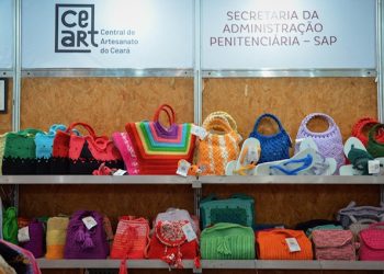 Artesanato produzido por internos do sistema prisional do Ceará é destaque da 5ª edição da Feira Nacional de Artesanato e Cultura