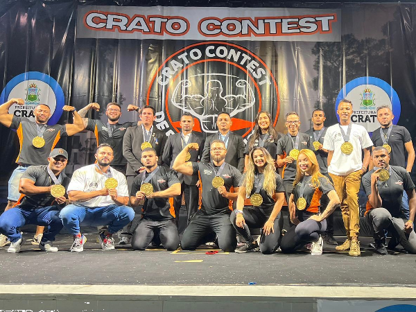 Crato sediou maior campeonato de fisiculturismo do Cariri com apoio da Prefeitura Municipal