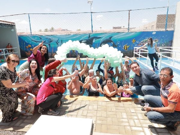 Piscina do Centro de Referência do Idoso em Juazeiro do Norte é reinaugurada