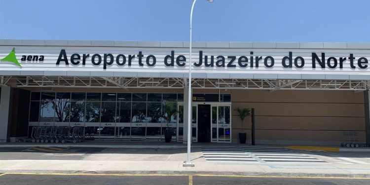 Aeroporto de Juazeiro do Norte registra primeiro pouso de um A321