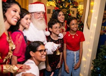O bom velhinho já confirmou: o Natal começa nesta quarta-feira, no Cariri Shopping