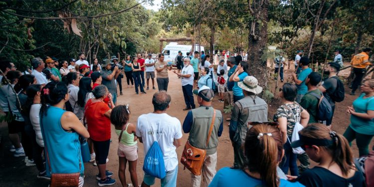 SAAEC realiza ação de conscientização nos seus 60 anos, com o Percorrendo a Chapada