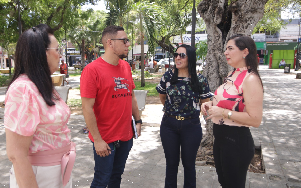 Juazeiro do Norte inicia instalação de decorações natalinas nas praças e avenidas
