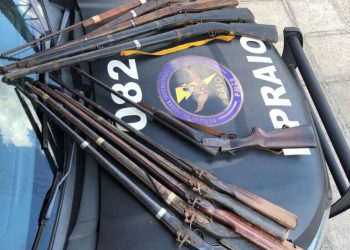 Polícia Militar apreende onze armas de fogo na zona rural de Várzea Alegre