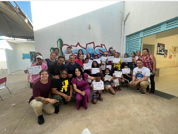 Projeto “Cores do Bem” realiza oficinas com jovens de Juazeiro do Norte