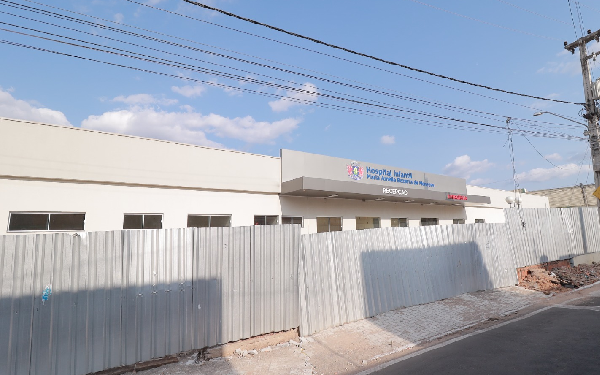 Hospital Infantil Maria Amélia deve ser entregue em até 3 meses