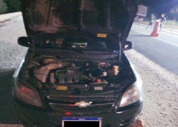 PMCE recupera em Milagres automóvel com registro de roubo em São Paulo