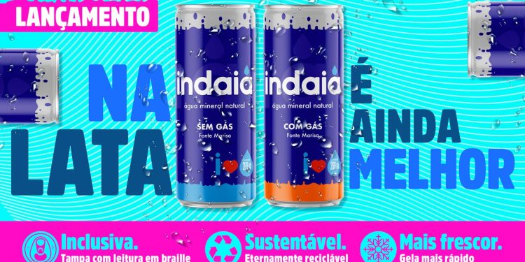 Indaiá anuncia lançamento da embalagem em lata