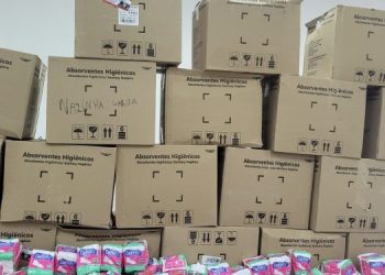 Barbalha realiza segunda etapa de distribuição de absorventes do programa de Proteção e Promoção da Saúde Menstrual
