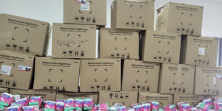 Barbalha realiza segunda etapa de distribuição de absorventes do programa de Proteção e Promoção da Saúde Menstrual