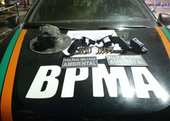 Trio em posse de armas e munições é preso pela PMCE durante vaquejada em Barbalha