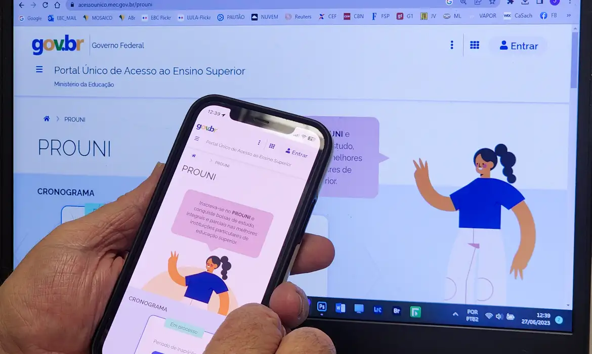 Ministério da Educação prorroga prazo final de inscrição do Prouni para 02 de fevereiro