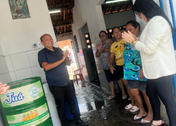 Lavanderias Públicas recebem ecopontos para descarte de óleo usado