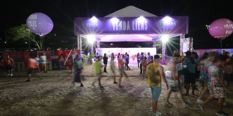 Tenda Lilás e Unidade Móvel da Casa da Mulher Cearense apoiarão o combate à importunação sexual na Festa do Pau da Bandeira, em Barbalha