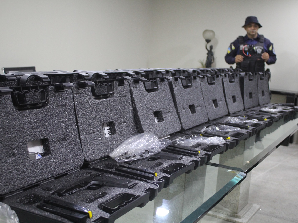 Juazeiro do Norte recebe munições e viaturas para a GCM