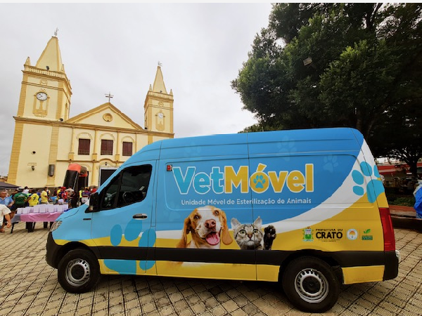 VetMóvel cratense chega à Vila Lobo, nesta segunda, 24, para realizar consultas veterinárias gratuitas