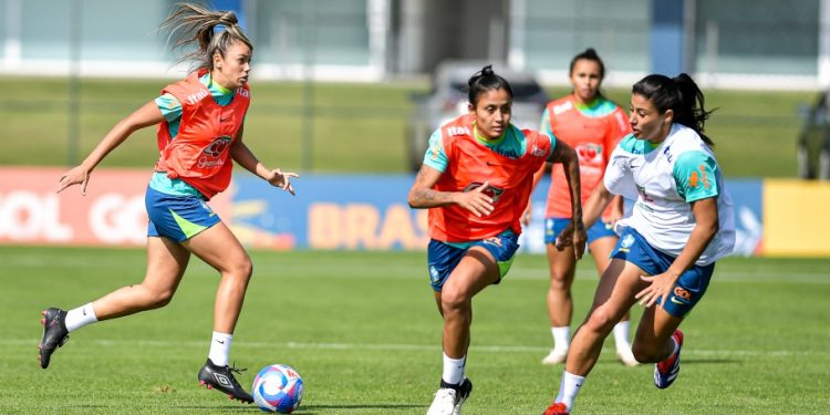 Seleção faz treinos específicos para a disputa da 1ª fase das Olimpíadas