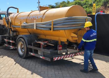 1 milhão de litros de esgoto foram coletados e tratados durante a Expocrato