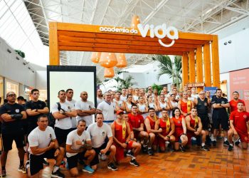 Corrida da solidariedade: agentes das Forças de Segurança do Ceará participam do projeto Academia da Vida