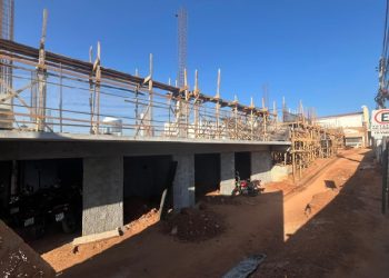 Obra do novo Mercado Wilson Roriz avança com superestrutura