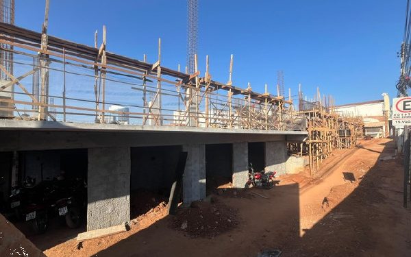 Obra do novo Mercado Wilson Roriz avança com superestrutura