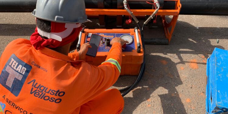 Cronograma de obras para setorização do abastecimento de água em Juazeiro do Norte