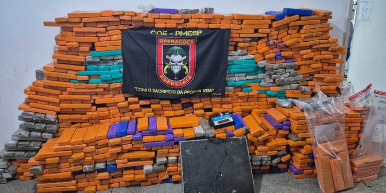 Com informações da Coin/SSPDS, suspeito de crimes no CE é preso e mais de uma tonelada de drogas é apreendida em SP