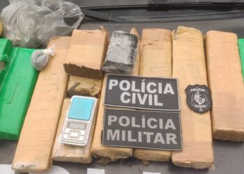 Suspeito em posse de quase 10 kg de drogas é preso pelas Polícias Civil e Militar em Assaré