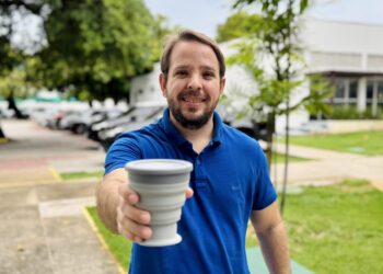 Cagece aposta em copo ecológico para reduzir uso de descartáveis na empresa