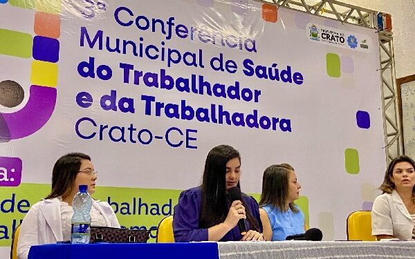 Conferência Municipal de Saúde do Trabalhador e Trabalhadora do Crato reúne cerca de 130 participantes