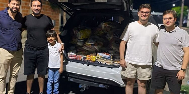 Solidariedade: Cestas básicas são entregues em Barbalha