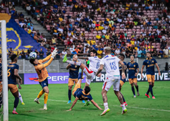 Copa do Brasil: Lucero marca e Fortaleza empata no primeiro jogo da 3ª fase contra o Retrô