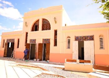 Revitalização e ampliação do Teatro Marquise Branca entram na fase final com 90% da obra concluída