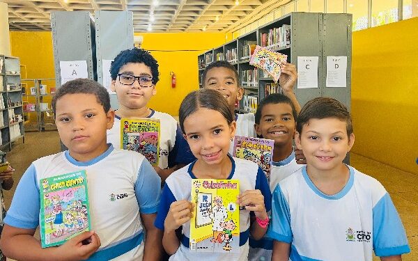 Tempo de Brincar e Imaginar: Aventuras Literárias na Biblioteca Municipal do Crato