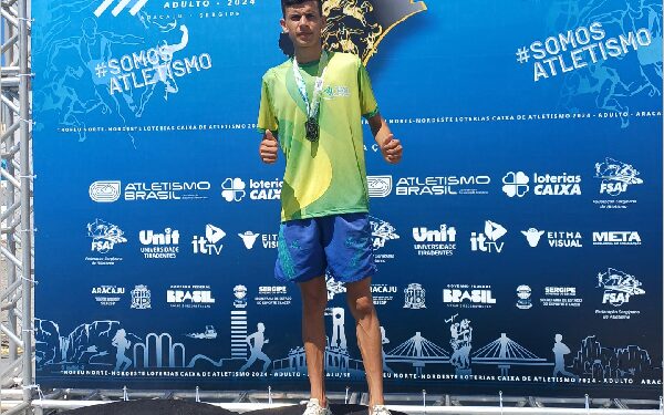 Atleta de Juazeiro do Norte é convocado para o Campeonato Pan-Americano Júnior no Paraguai