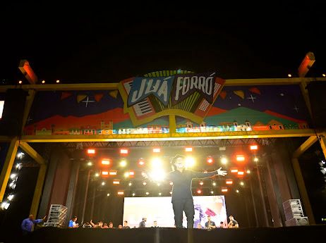 Lotação histórica no Parque Padre Cícero marca o primeiro dia de Juaforró